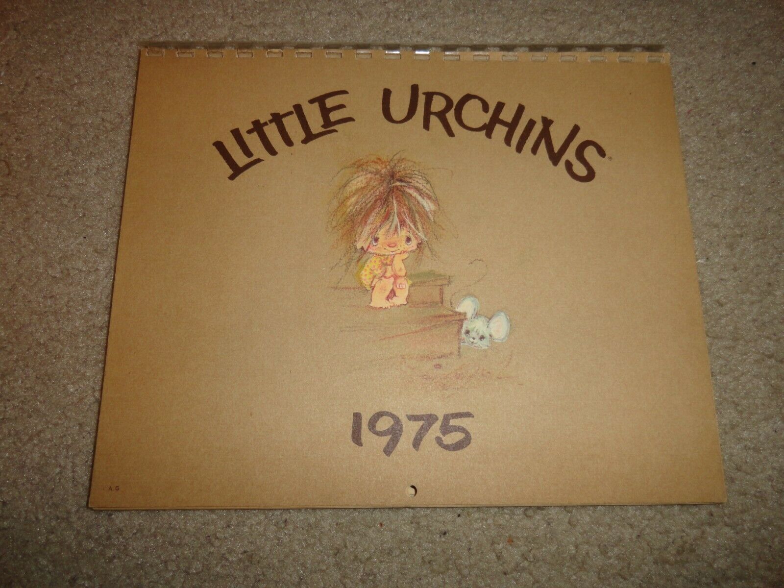 Vintage 1975 Little Urchins American Greetings Calendar