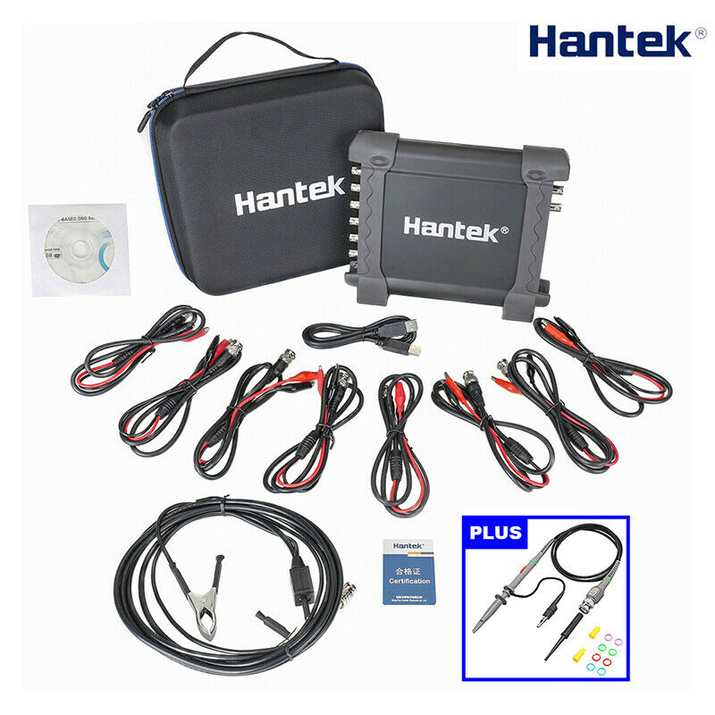 60mhz Probe + Hantek 1008c 8ch Automobile Daq Diagnostic Generator Oscilloscope