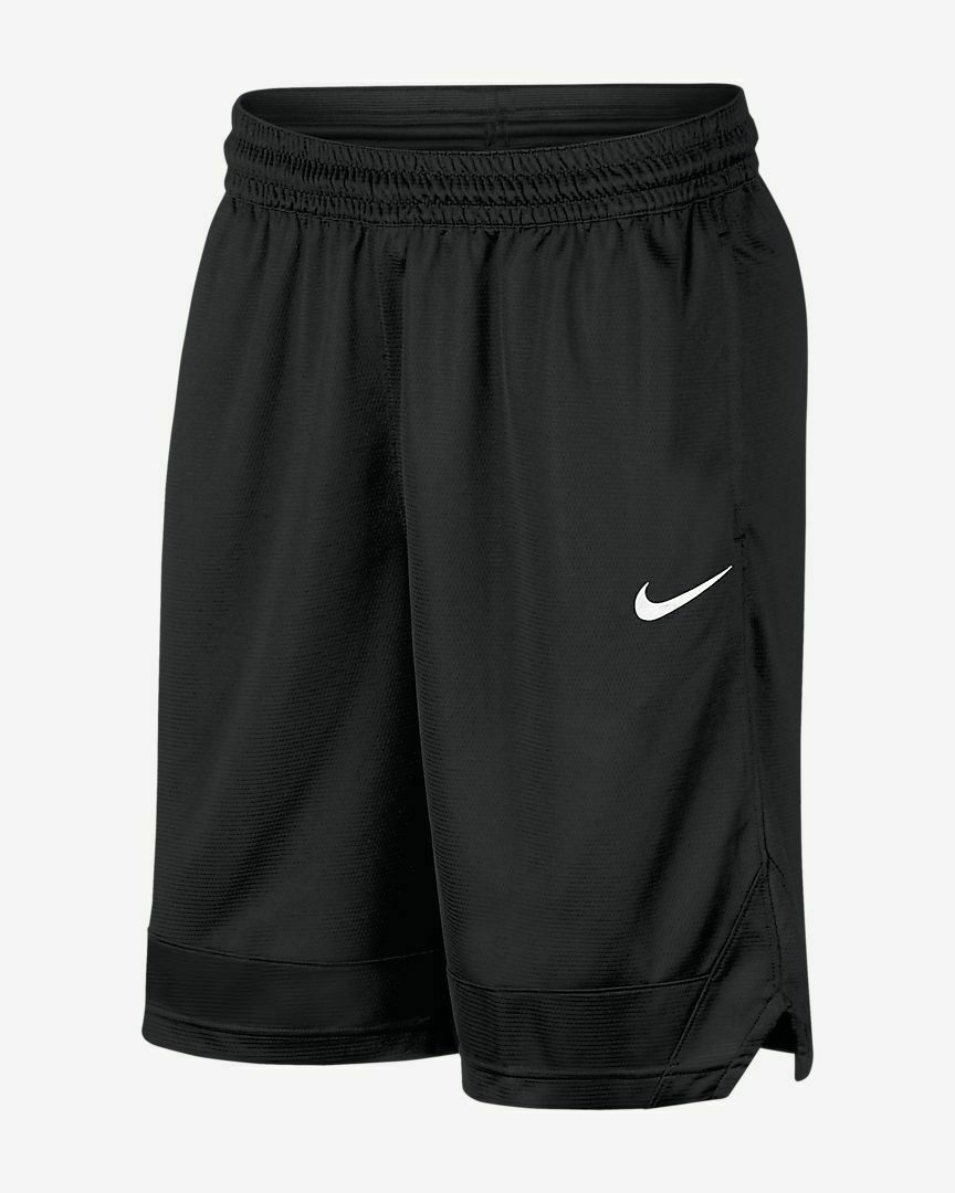 New With Tags Mens Nike Athletic Gym Muscle Logo Shorts Dri-Fit RUNS SMALL