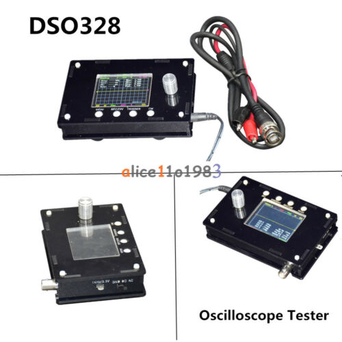 DSO328 LCD Oscilloscope Tester Bandwidth 1Msps 200KHz Replace DSO138 DSO311