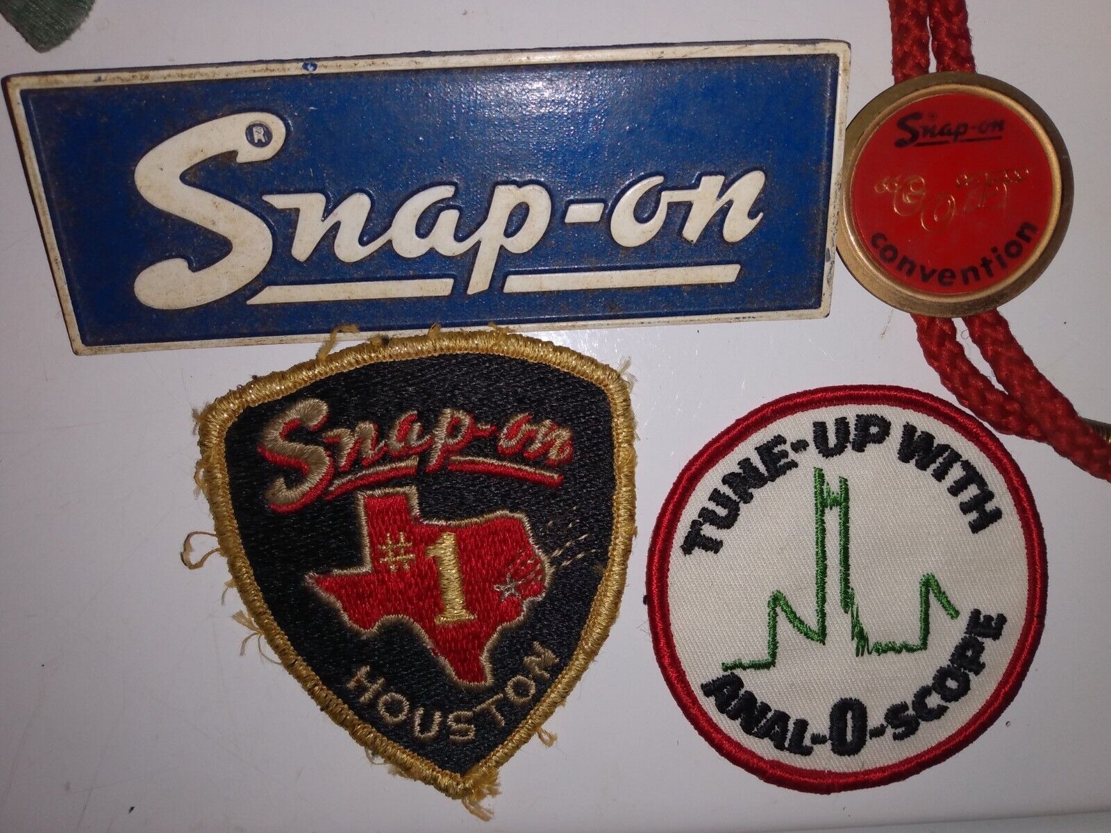 Vintage Patch Lot Snap On Tools
