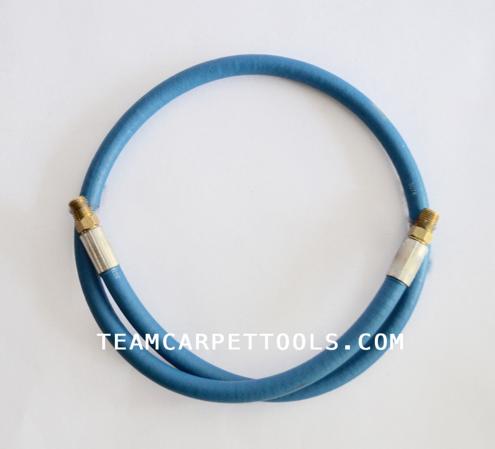 Carpet Cleaning Wands 41" Of Blue Solution Line Hose 3000 Psi 1/4" Male X Male