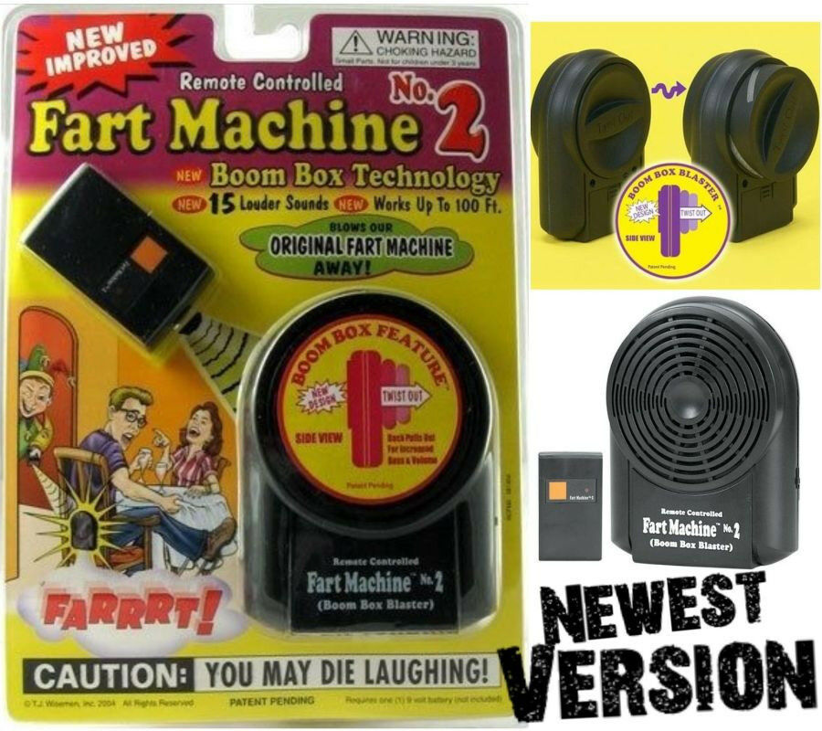 Fart Machine No. 2 - Wireless Remote Controlled ~ Newest Improved Model