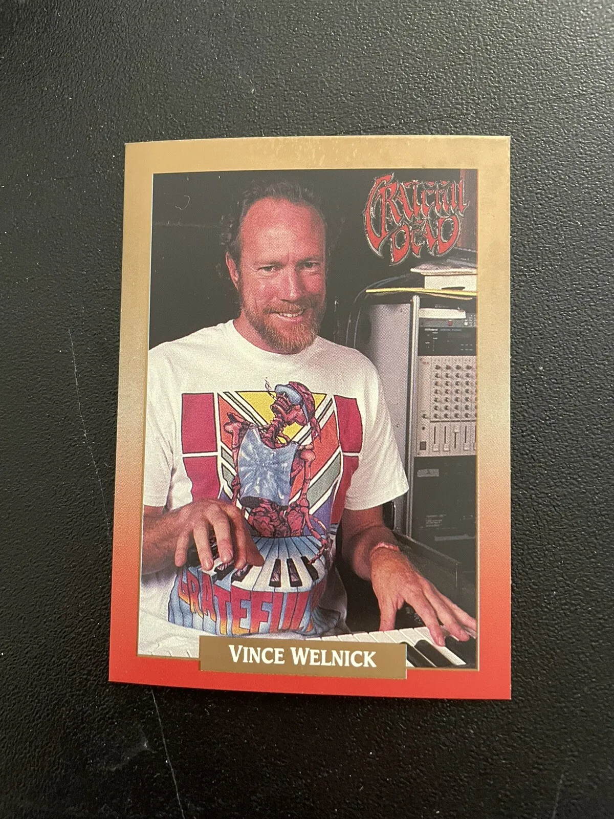 Reduced Price! 1991 Brockum Grateful Dead Rock Card #6 Vince Welnick. Mint!