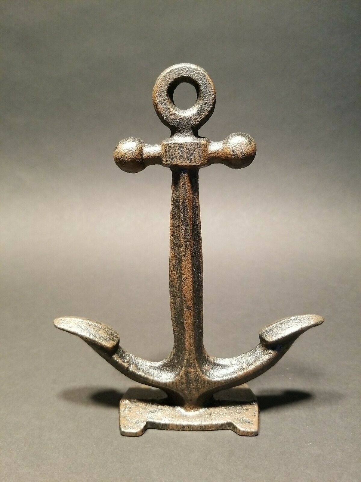 Vintage Antique Style Cast Iron Ships Boat Anchor Desk Paperweight