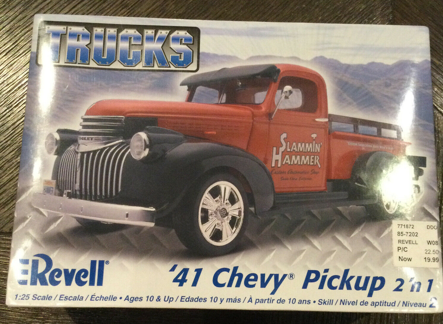 Revell ‘41 Chevy Pickup 2 n' 1 New Factory Sealed