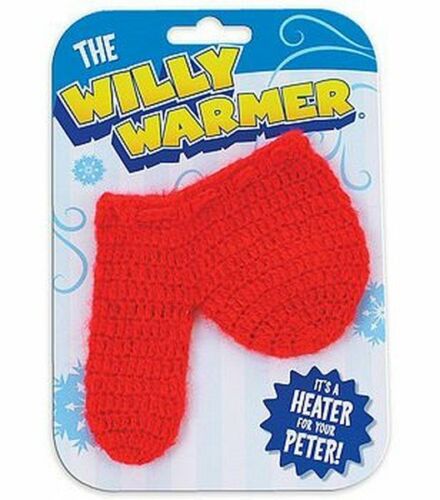 Willy Warmer Weiner Weener Knitted Sock - Funny Adult Prank Gag Joke Gift